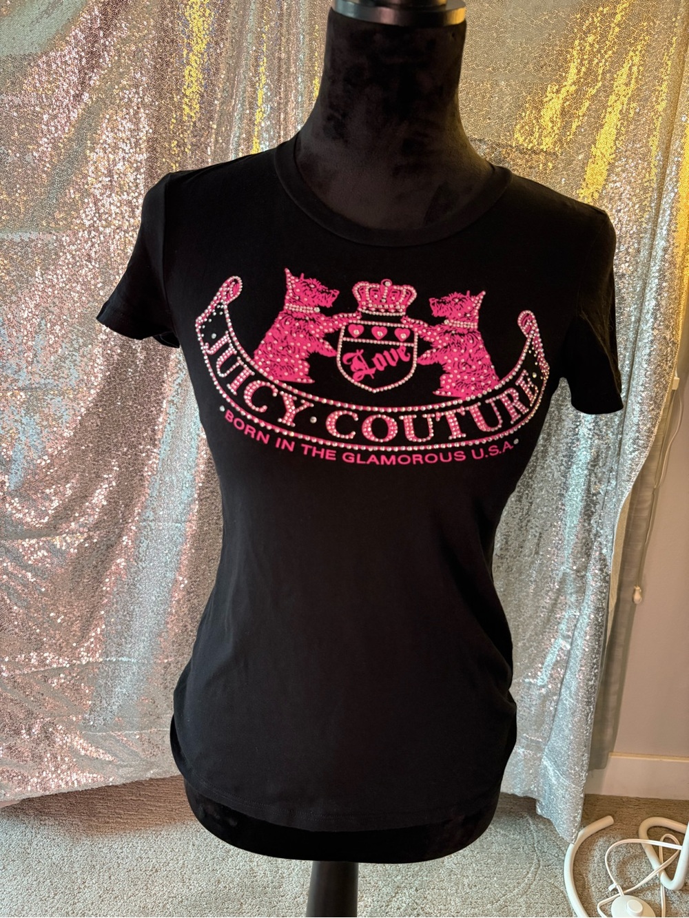 Juicy Couture Scottie Dog Tee 🩷